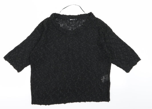 ginatricot Womens Black   Pullover Jumper Size XS