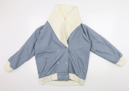 Top Lady Womens Blue   Jacket Coat Size 14