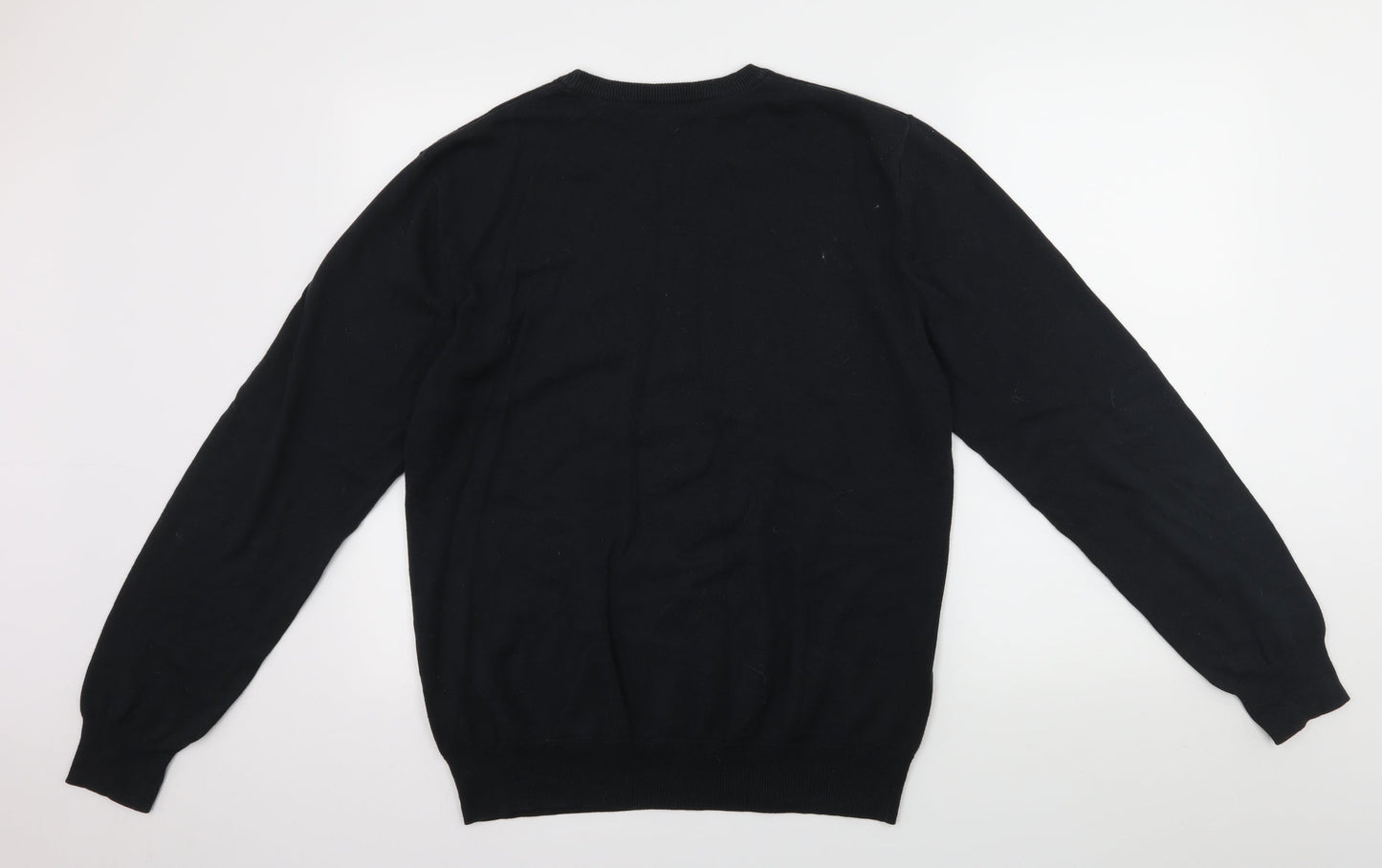 Divided Womens Black   Pullover Jumper Size L