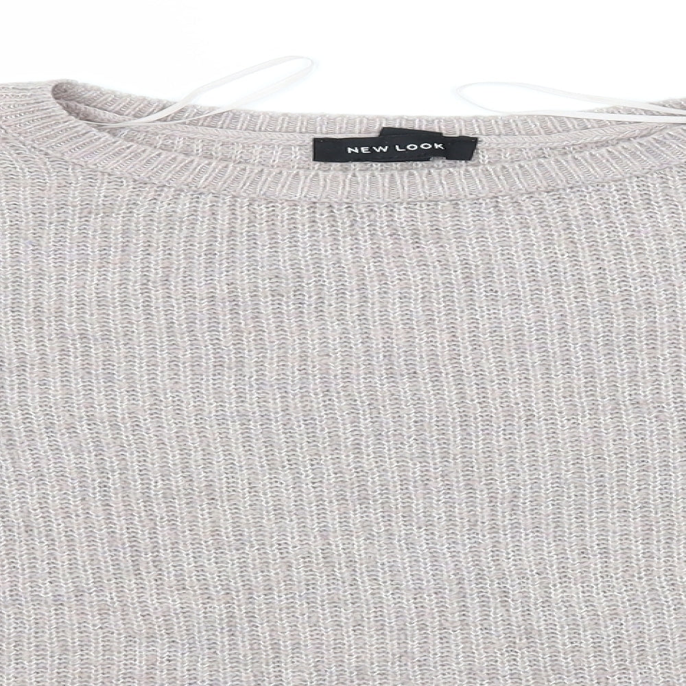 New Look Womens Purple   Pullover Jumper Size M