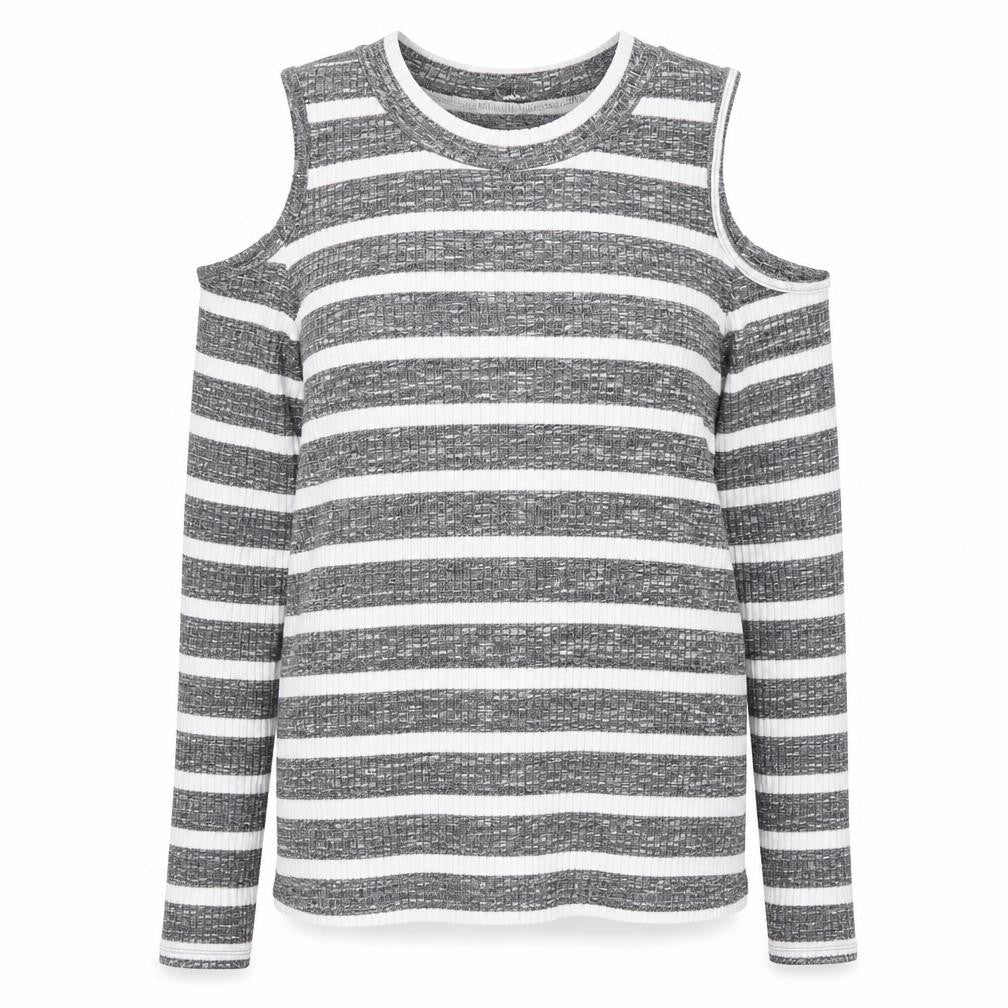 Papaya Womens Black Striped  Pullover Jumper Size 16