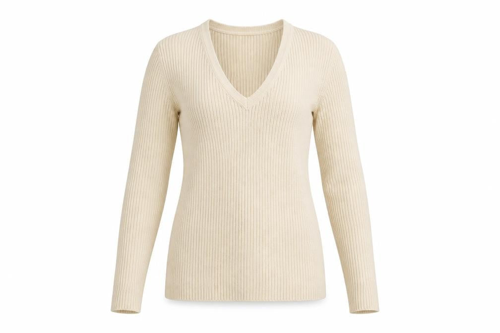 Dunnes Womens Beige  Knit Pullover Jumper Size 10