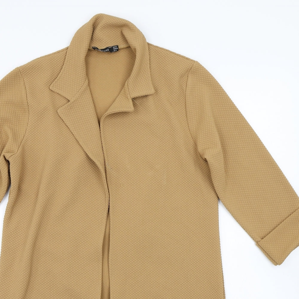 Booho Womens Brown   Overcoat Jacket Size 12  - overcoat