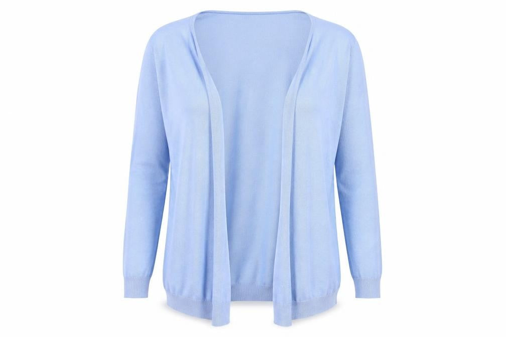 Womens UK 16 Regular Anthology Blue Cardigan