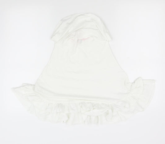 Very Girls White   Kaftan  Size 4-5 Years