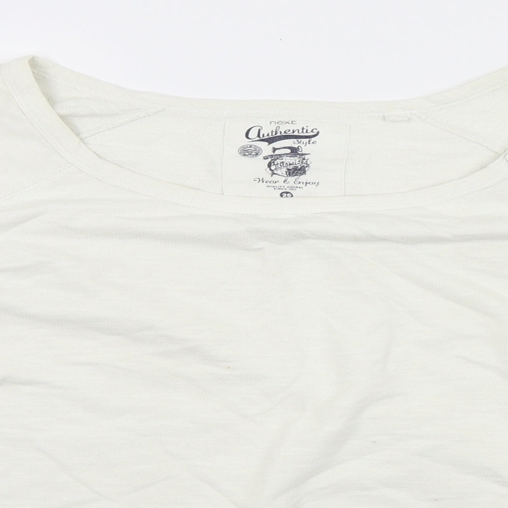 NEXT Womens White   Pullover Jumper Size 20