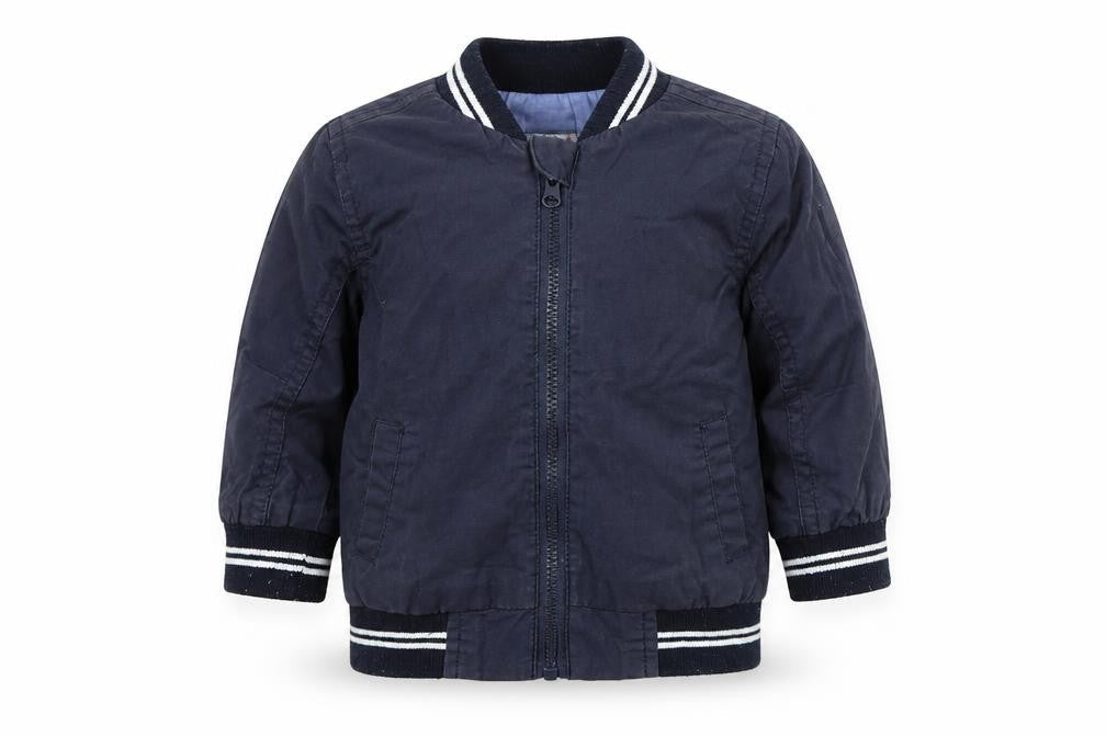 Early Days Boys Blue   Bomber Jacket Jacket Size 3-6 Months