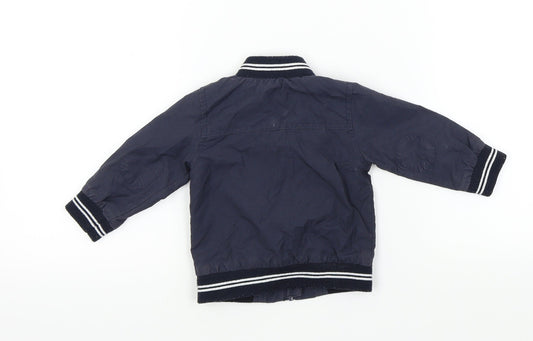 Earlydays Boys Blue   Bomber Jacket Jacket Size 3-6 Months