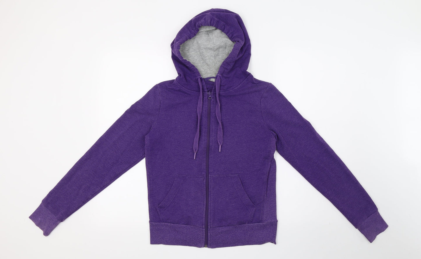 Marks and Spencer Womens Purple  Jersey Jacket  Size 8