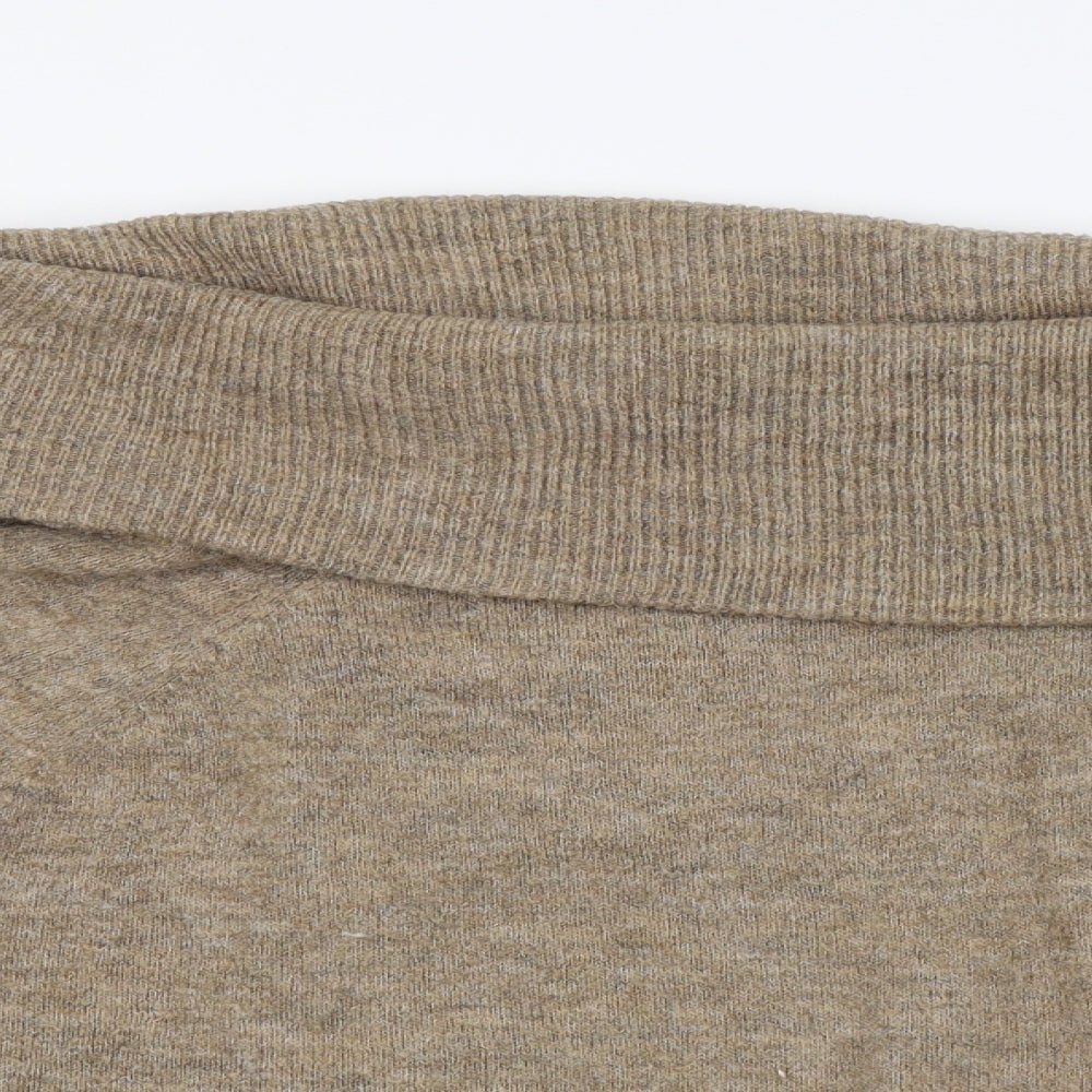 H&M Womens Brown   Pullover Jumper Size S