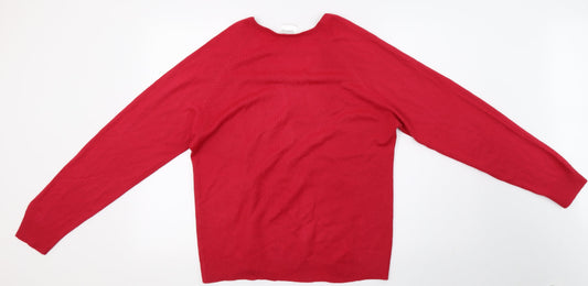 Wardrobe Womens Red   Pullover Jumper Size 10