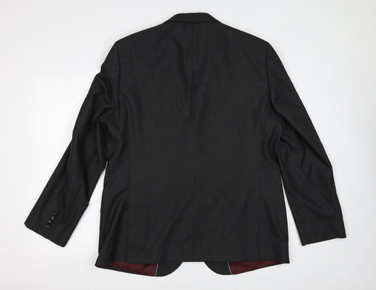 Marks and Spencer Mens Grey   Jacket Suit Jacket Size 44