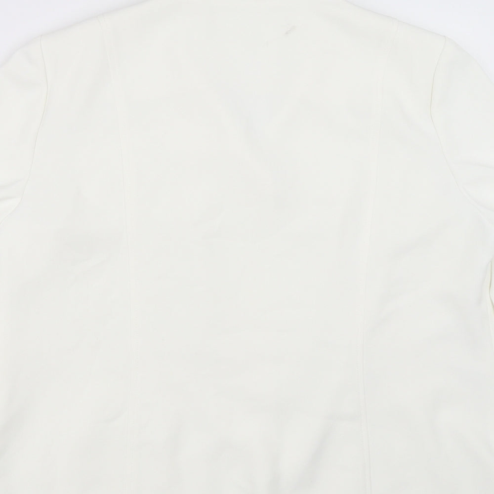 La Belle Womens Ivory   Jacket  Size XL
