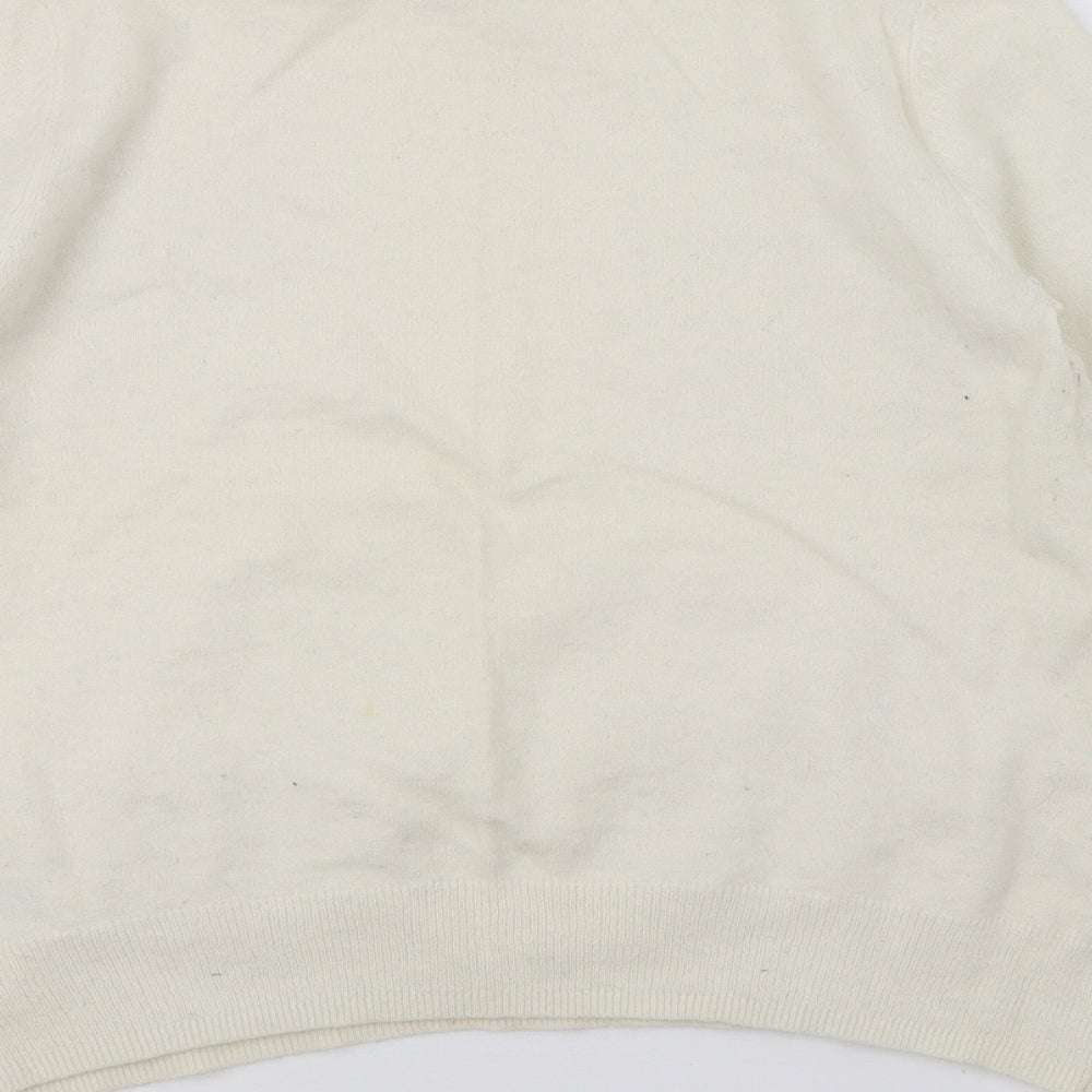 Love Label Womens Ivory  Knit Pullover Jumper Size 12