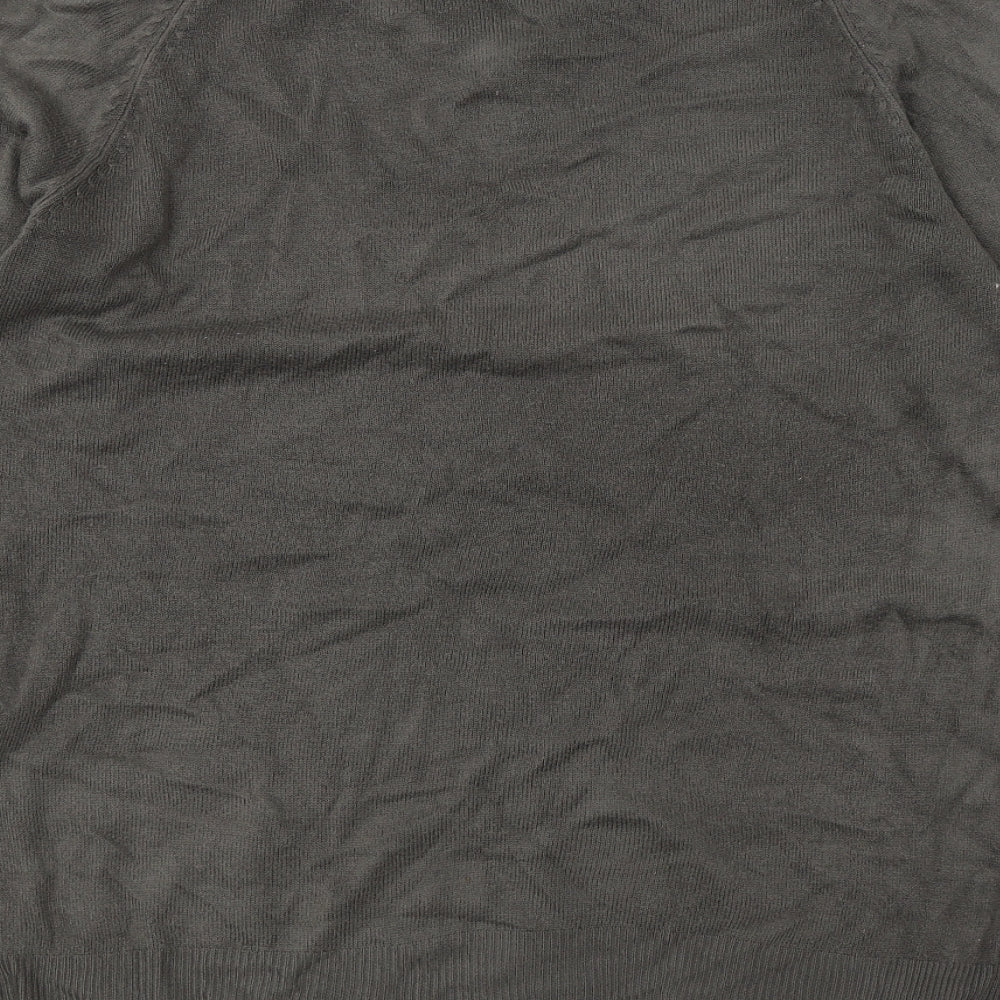 AD CS2 Mens Grey  Knit Pullover Jumper Size M