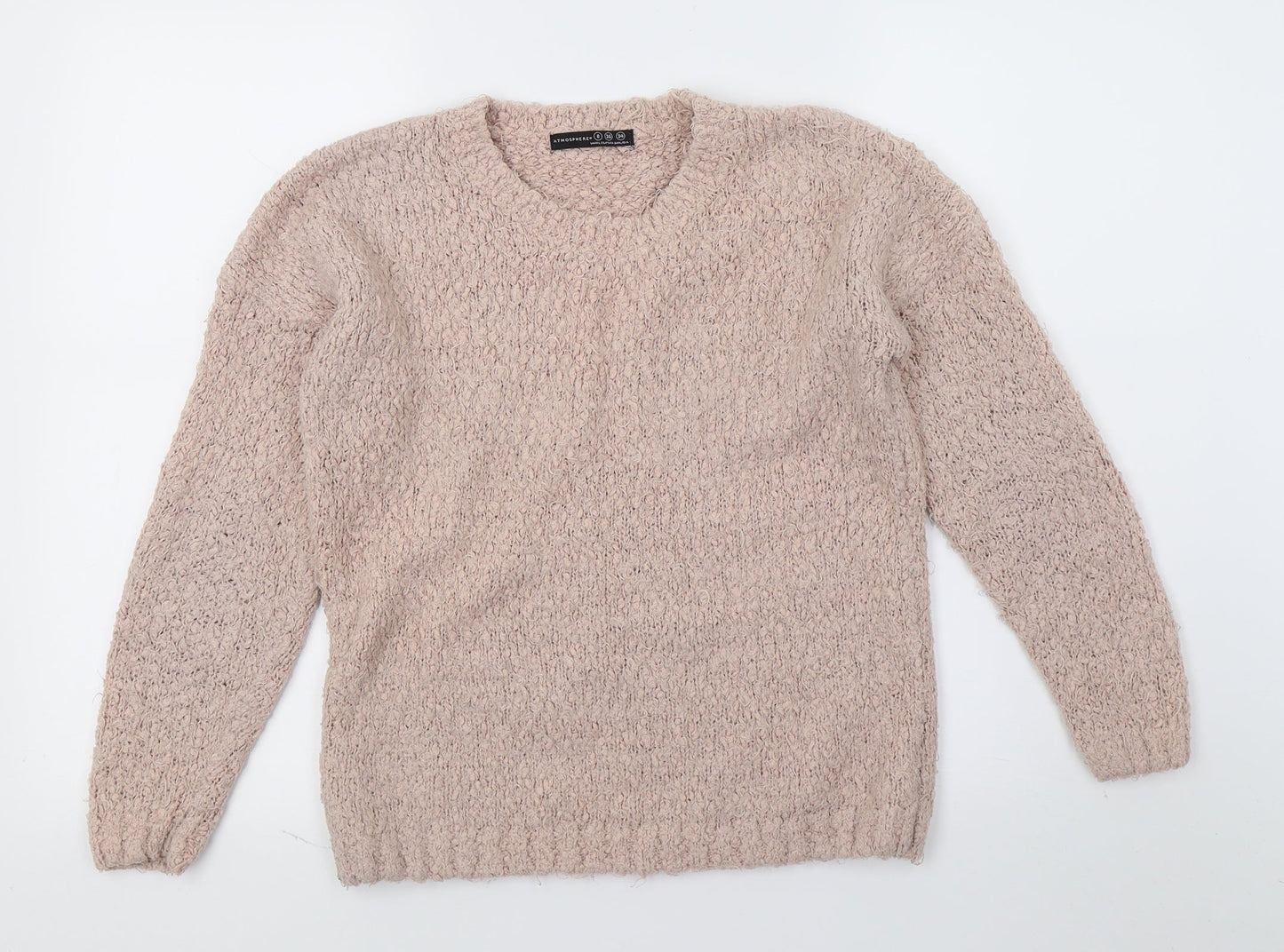 Atmopshere Womens Pink  Knit Pullover Jumper Size 8