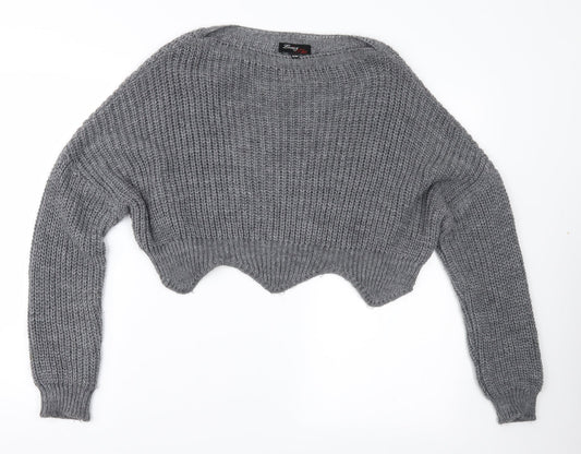 Loving This Womens Grey   Pullover Jumper Size S