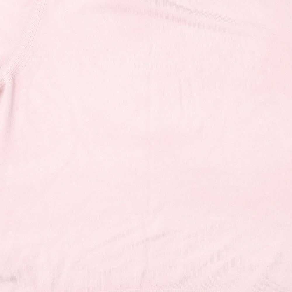 Bonmarché Womens Pink   Pullover Jumper Size 12