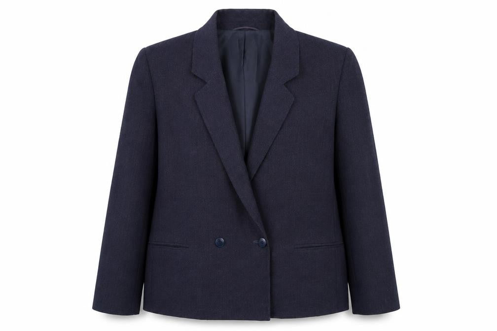 St Michael Womens Blue Jacket Suit Jacket Size 14