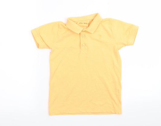 Nutmeg Boys Orange   Basic Polo Size 5-6 Years