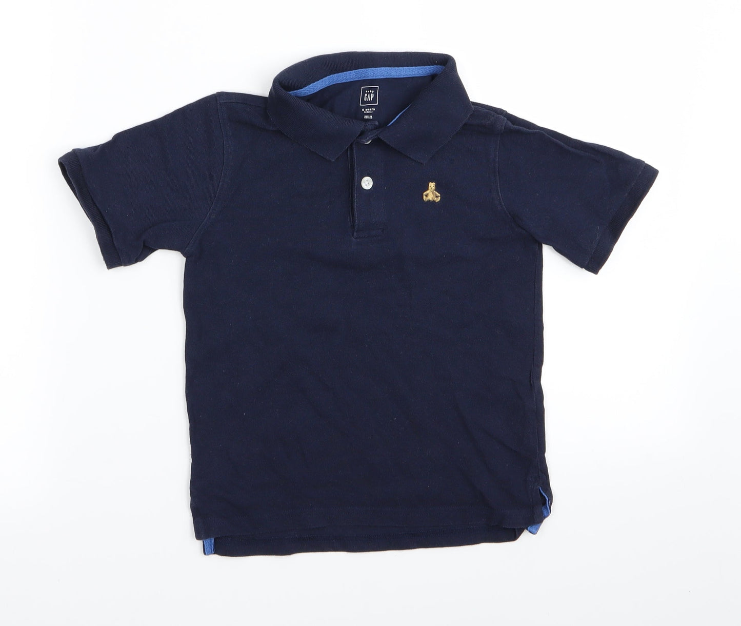 Gap Boys Blue   Basic Polo Size 5 Years