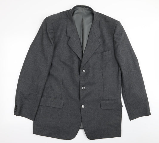 Preworn Mens Grey   Jacket Blazer Size 40