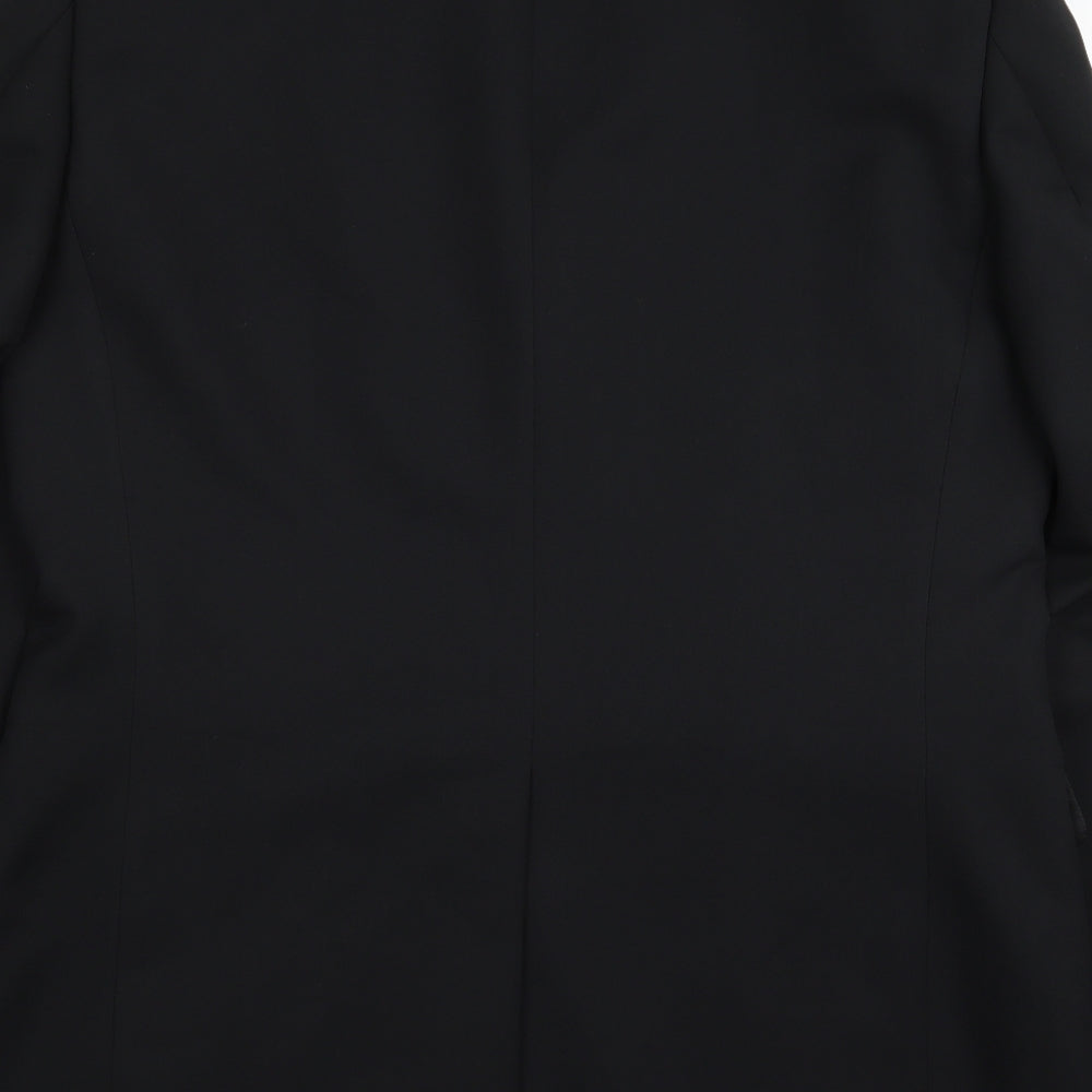 greenwoods Mens Black   Jacket Blazer Size 40