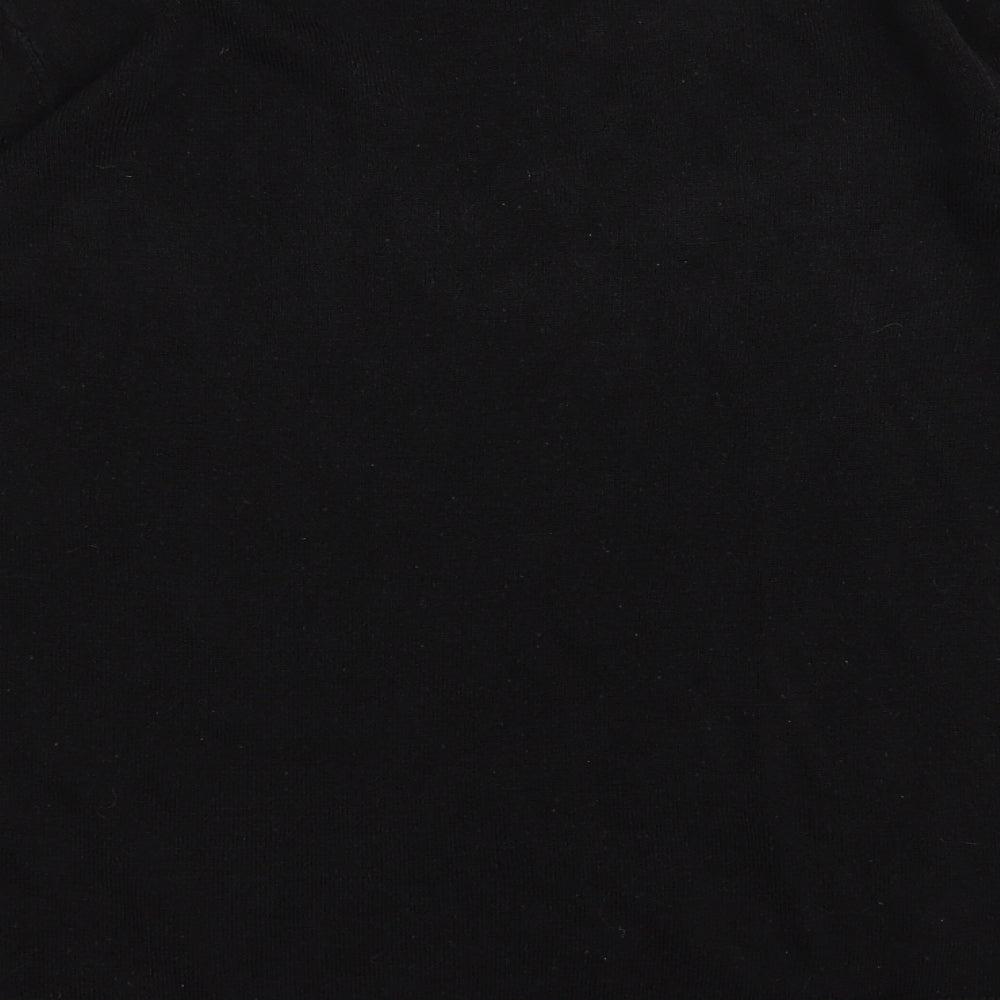 anne wyburn Womens Black   Basic T-Shirt Size 10