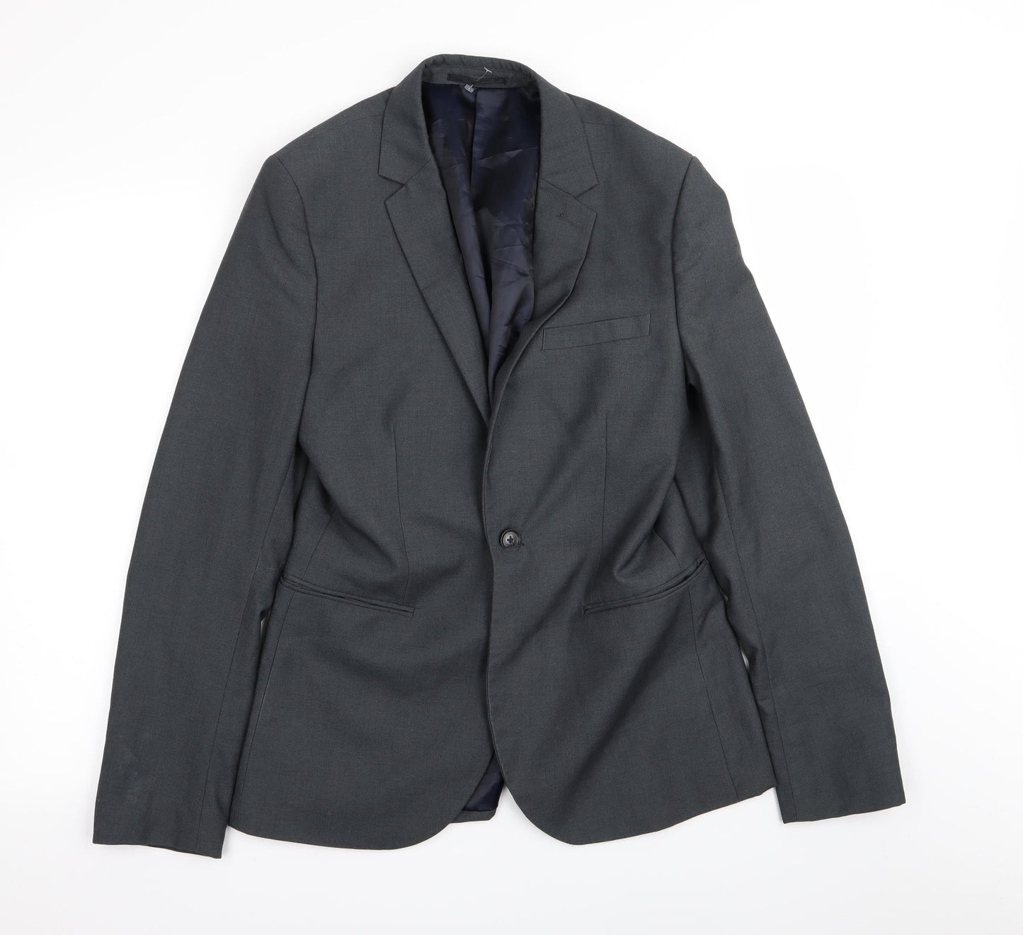 Topman Mens Grey   Jacket Blazer Size 38