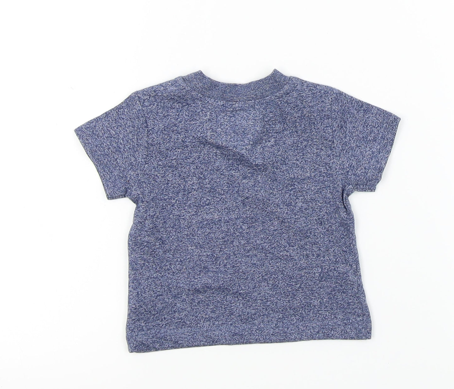 Earlydays Baby Blue Colourblock  Basic T-Shirt Size 0-3 Months