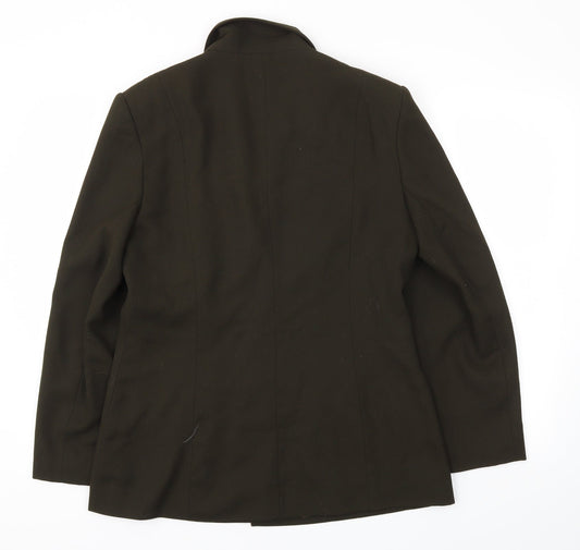 Wallis Womens Green   Jacket Blazer Size 14