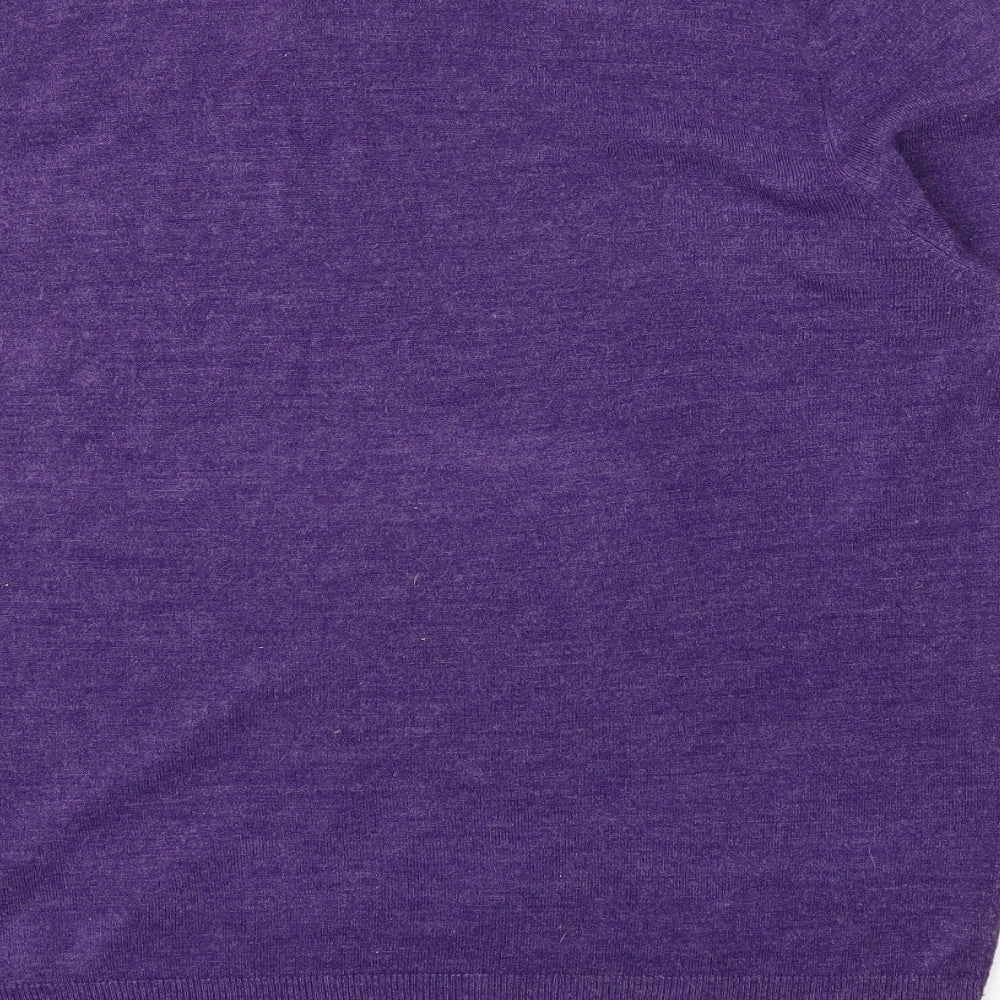 Atlantic Bay Mens Purple   Pullover Sweatshirt Size L