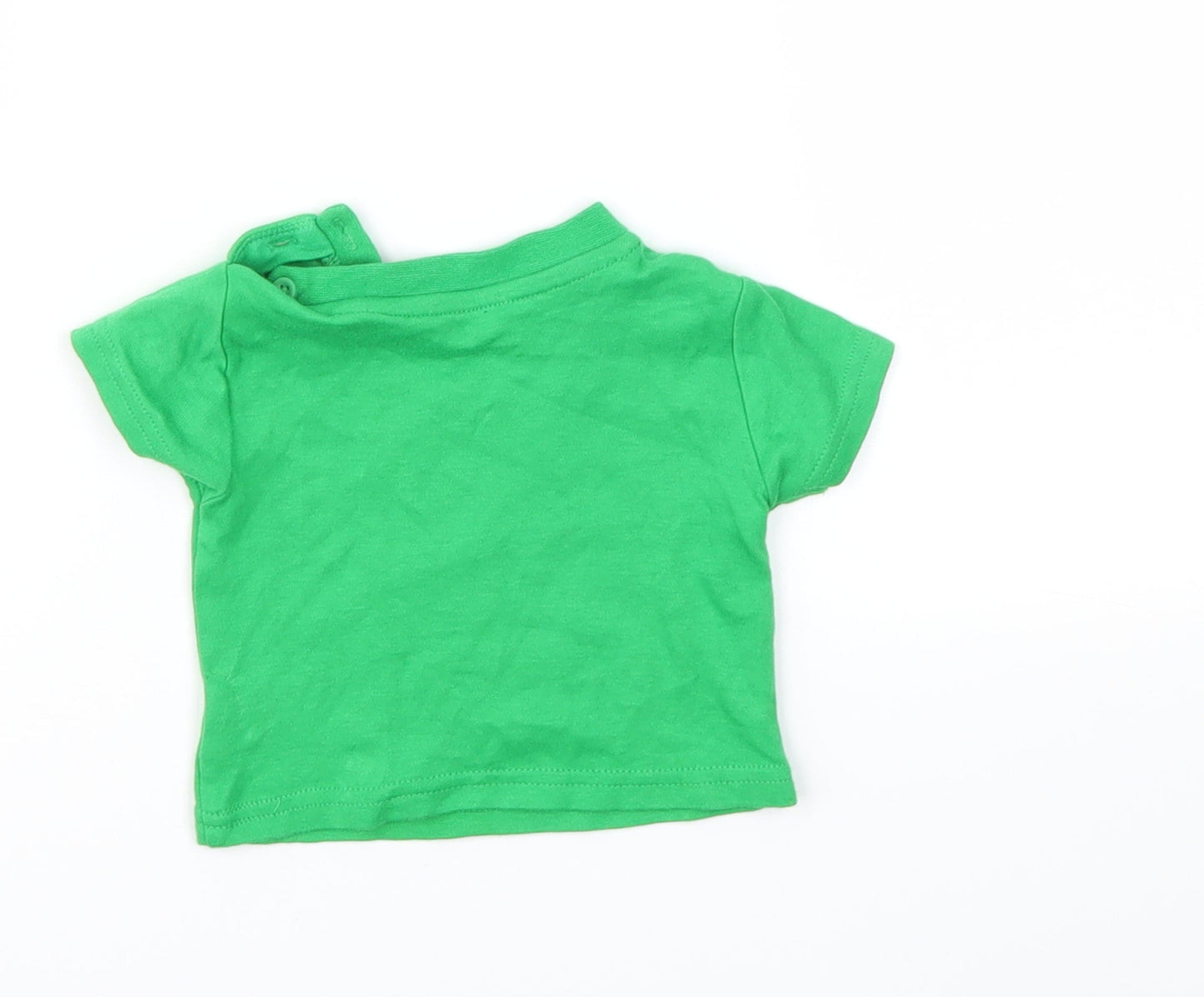 Primark Boys Green Animal Print  Basic T-Shirt Size 0-3 Months