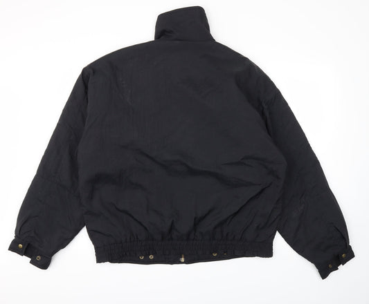 MATELOT Mens Black   Jacket Coat Size L