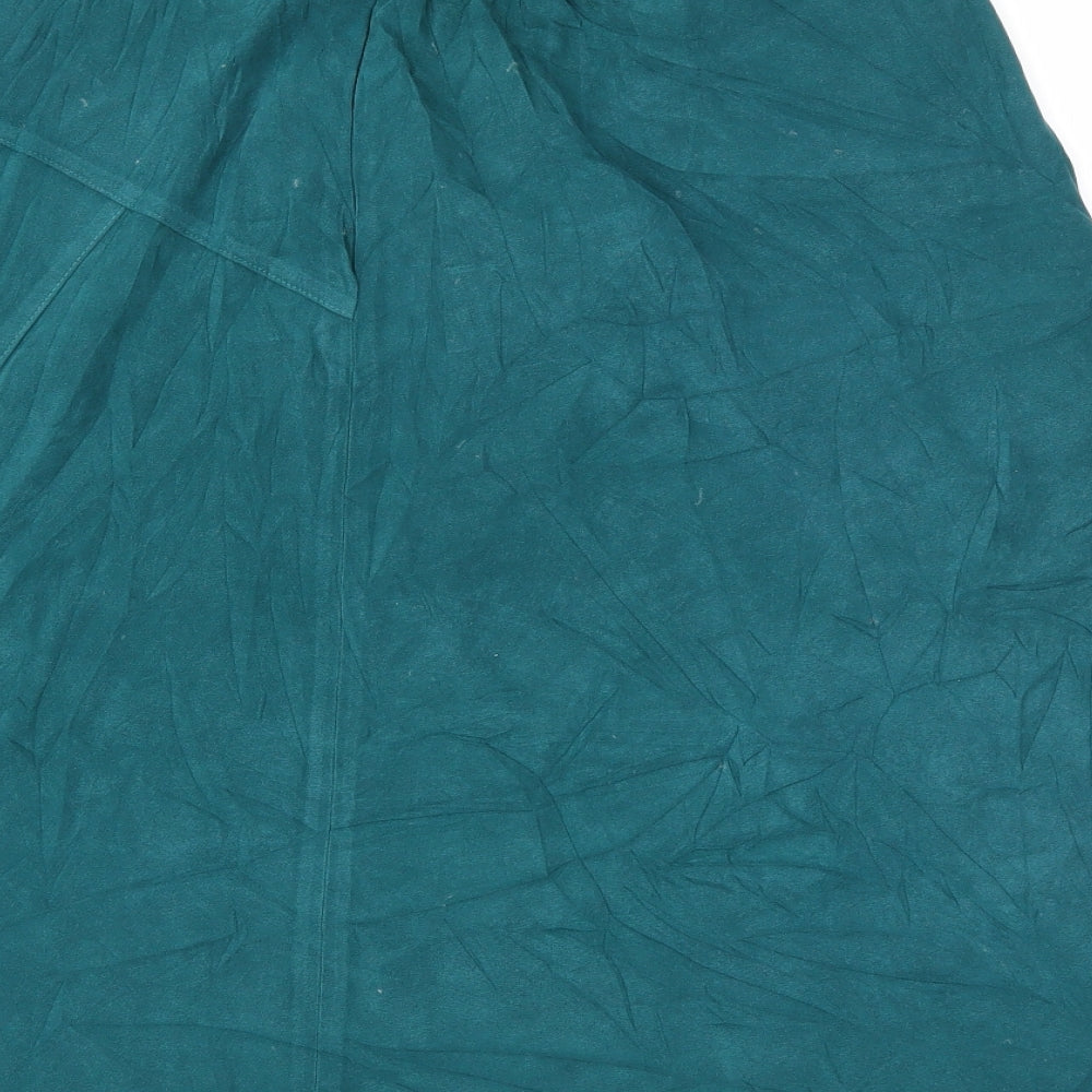 Damart Womens Green   Flare Skirt Size 22