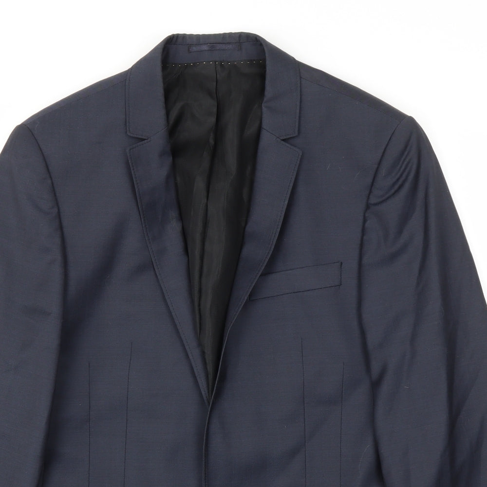 River Island Mens Blue   Jacket Blazer Size 40
