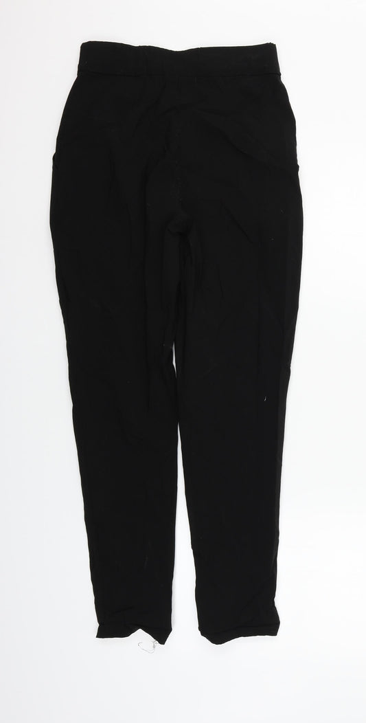 Boohoo Womens Black   Trousers  Size 8 L26 in