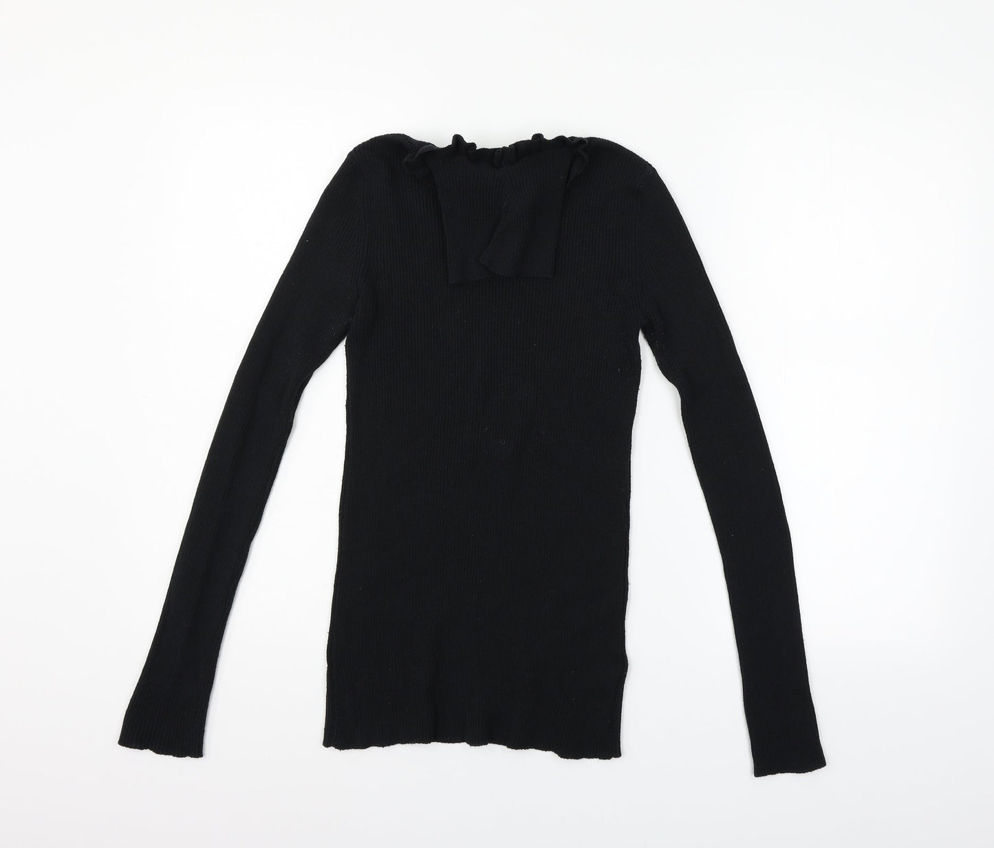 H&M Womens Black   Pullover Jumper Size S