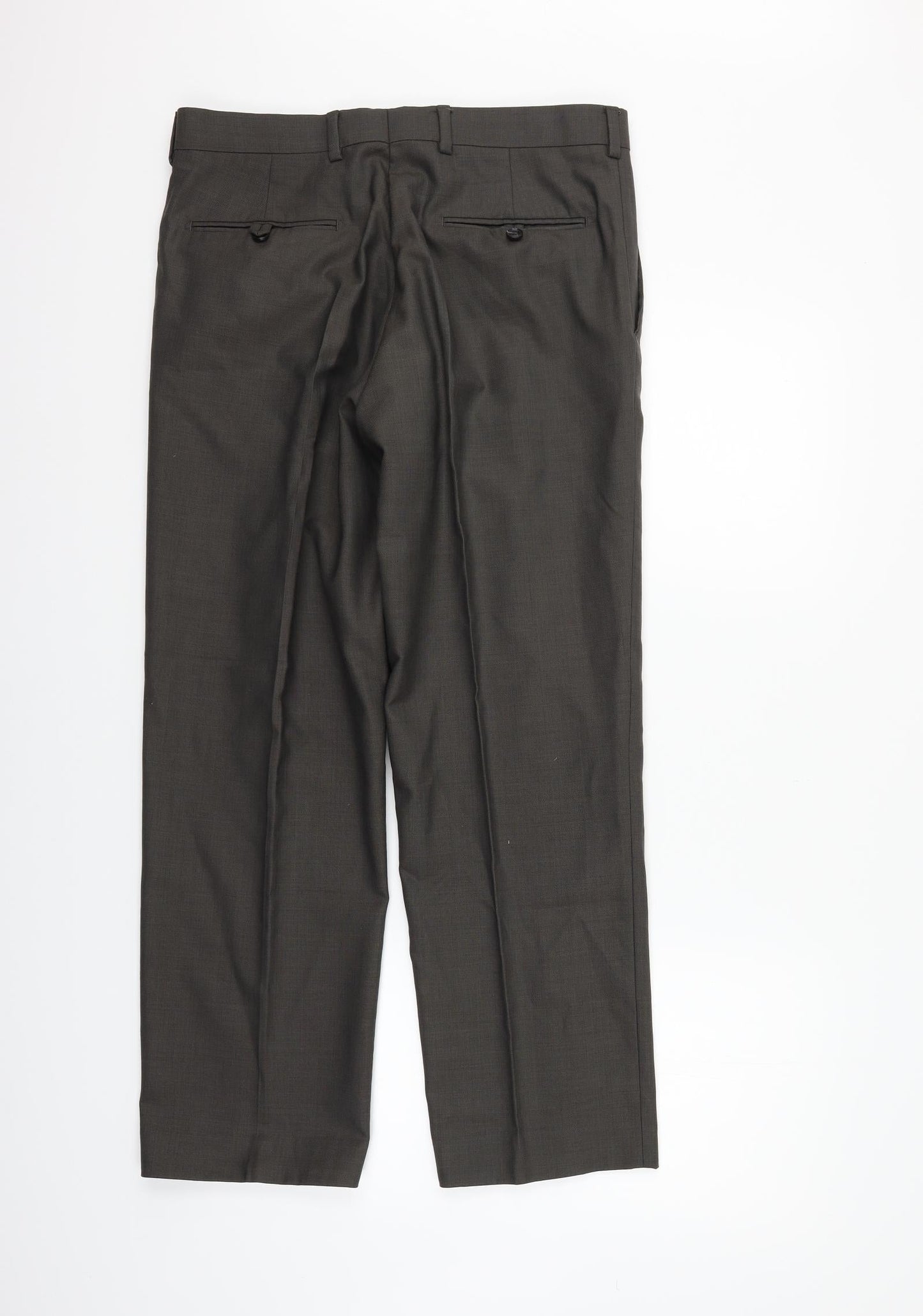 Marks and Spencer Womens Brown   Trousers  Size 32 L26 in