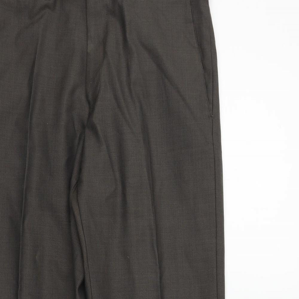 Marks and Spencer Womens Brown   Trousers  Size 32 L26 in