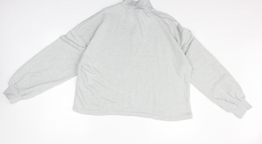 Boohoo Mens Grey   Pullover Jumper Size L