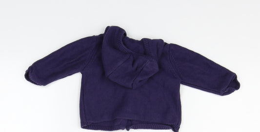 Mini Club Girls Blue   Cardigan Jumper Size 0-3 Months