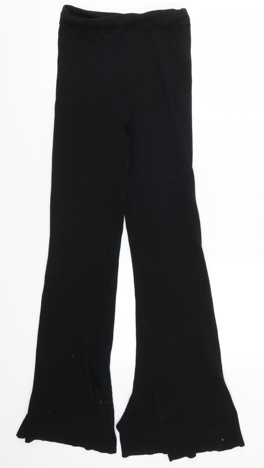 Topshop Womens Black   Trousers  Size S L31 in