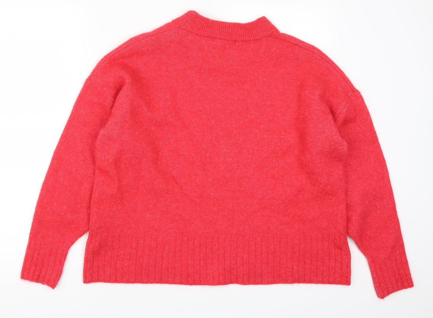Marks and Spencer Womens Red   Pullover Jumper Size 18