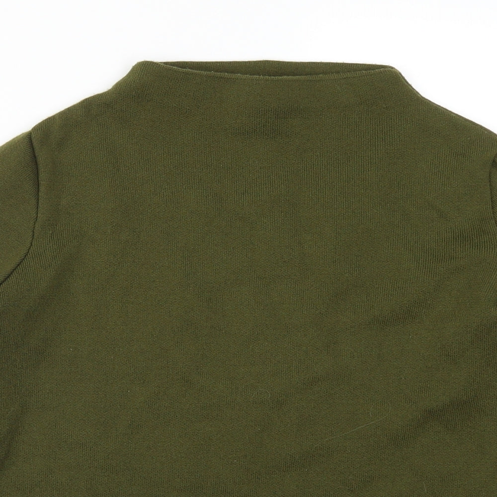 Topshop Womens Green   Pullover Jumper Size 8