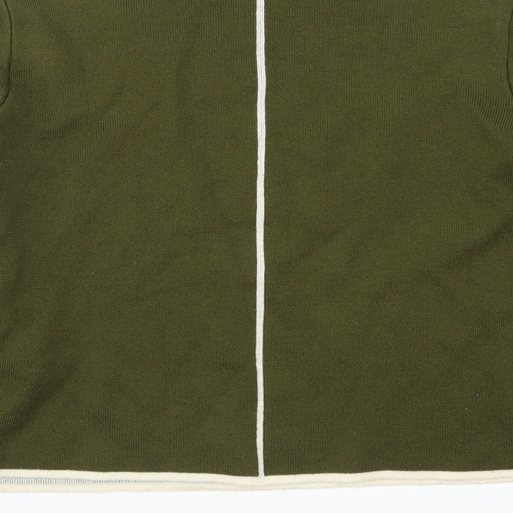 Topshop Womens Green   Pullover Jumper Size 8