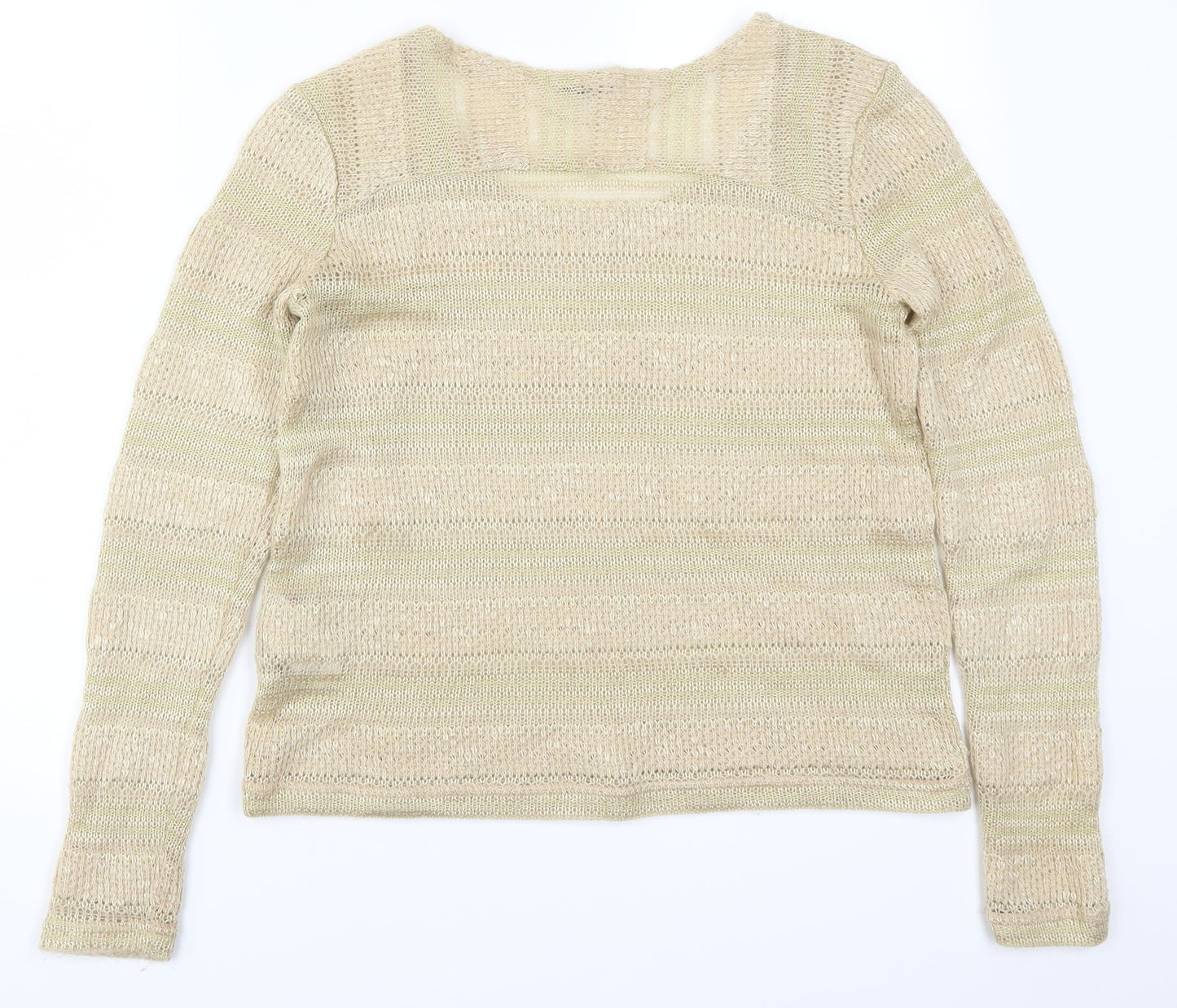 Oasis Womens Beige   Pullover Jumper Size M