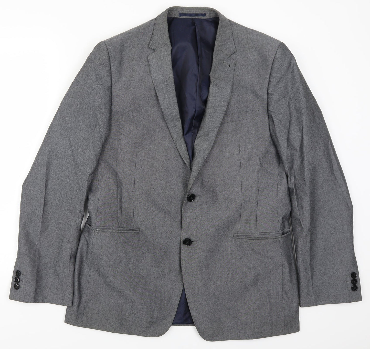 Marks and Spencer Mens Grey   Jacket Suit Jacket Size 40