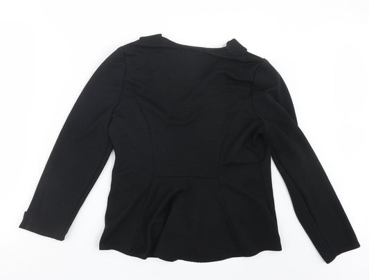 Amphora Womens Black   Jacket  Size 12