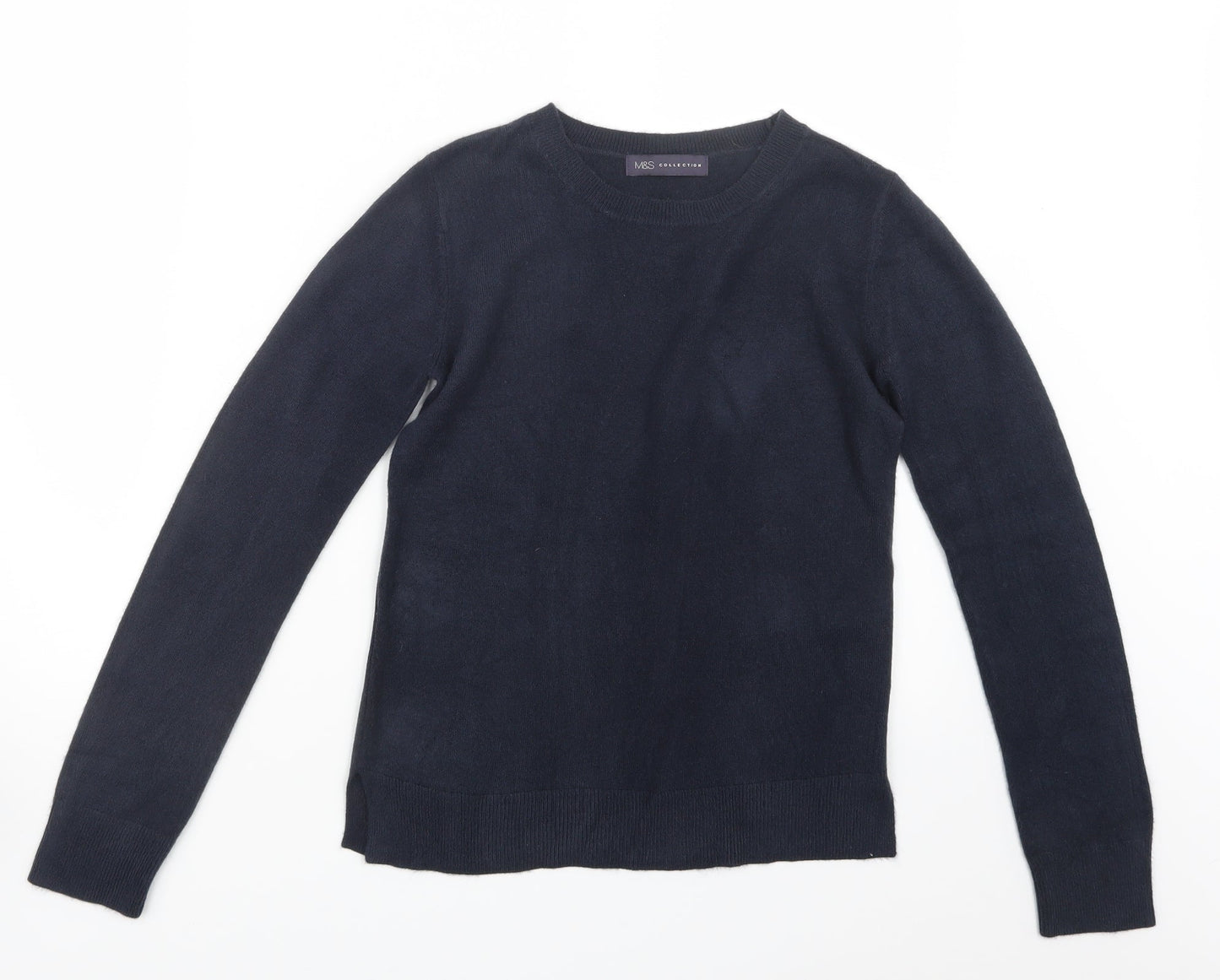 Marks and Spencer Womens Blue  Knit Pullover Jumper Size 6